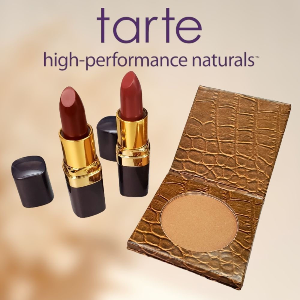 Tarte Lipsticks and Bronzer Bundle